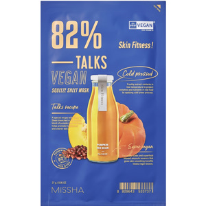 Talks Vegan Squeeze Sheet Mask [Skin Fitness], 27g