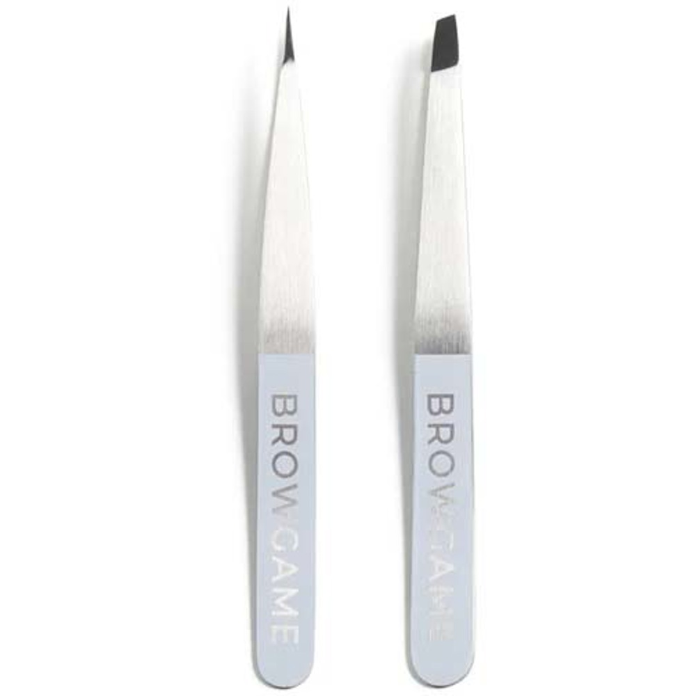 Duo Pack Tweezer Pointed + Slanted