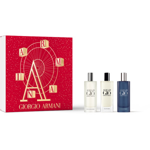 Acqua di Gio Gift Set 2022, EdT 15ml + EdP 15ml + Profondo 15ml