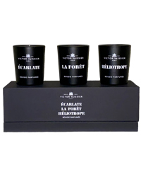 Héliotrope, La Forêt & Écarlate 3-Set Scented Candles, 210g